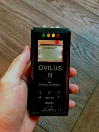 Ovilus Iii By Digital Dowsing Paranormal Ghost Hunting Equipment Rare 2013 Model