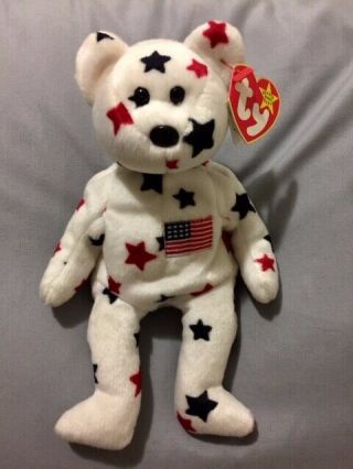 Vintage Ty Rare “glory” Beanie Baby Released In 1997 In.