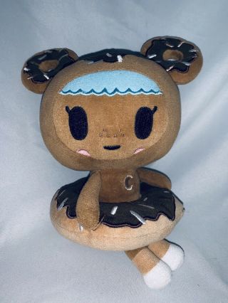Tokidoki For Hello Kitty Chocotella Plush Rare 8” Collectable Doughnut Doll