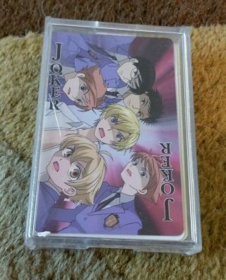Ouran High School Host Club Rare Playing Cards Full Deck With Jokers Anime