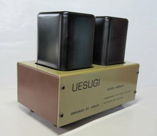 Rare Uesugi U - Bros 5 Type L Moving Coil Mc Step - Up Transformer Ems
