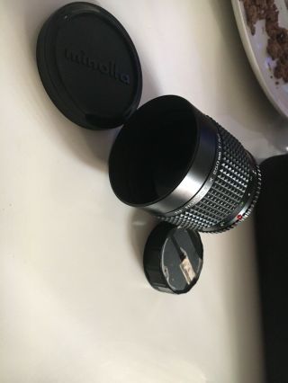 Minolta RF Rokkor - X 250mm 1:5.  6 Mirror Lens - Rare 2