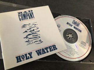 Bad Company Holy Water Cd Rare First Press