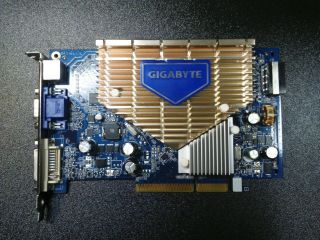 ✔ Gigabyte 7600 GS Silent 256 MB DDR2 SDRAM AGP rare 2