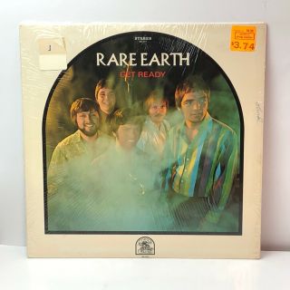 Rare Earth ‎get Ready 1970 Repress Vinyl Lp Record Psych R&b Soul Shrink Vg,