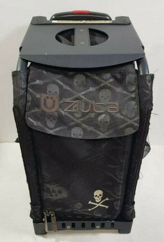 Zuca Bag Skulls Limited Edition Skaters School Sports Bag Rare