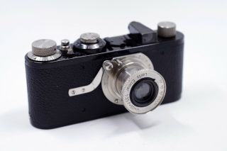 Rare Exc,  Leica Leitz Ia Camera w/ Elmar 50/3.  5 Lens Early SN 18309 3