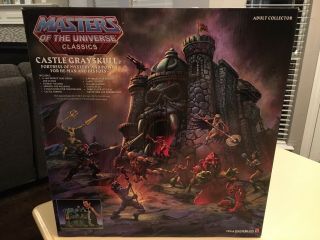 Castle Grayskull Masters Of The Universe Motu Classics Complete W/ Box