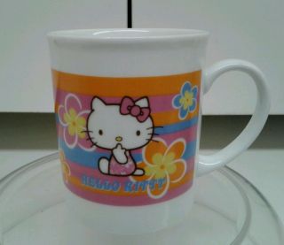 Hello Kitty Exclusive Bridgestone Ceramic Coffee Cup Tea Mug Rare