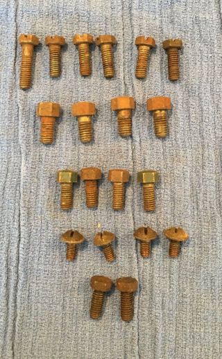 Antique Maytag 92 Hit & Miss Gas Engine Bolt And Screw Set