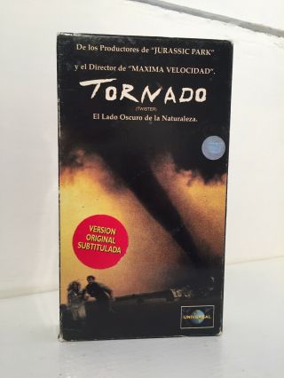 (vhs) Spanish Twister (tornado) - Rare Version Subtitulada Español
