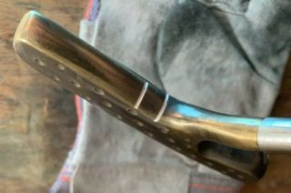 Custom Antique Finished Titleist Bullseye Flange Hand Stamped Putter OEM Grip 2