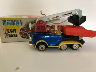 Vintage Rare China Mf 967 Heavy Crane Friction To