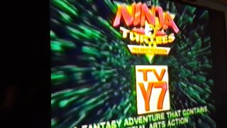 As Blank Rare 1997 Fox Kids Teenage Mutant Ninja Turtles Live Action Vhs