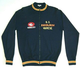 Bicycle Jacket Columbus G.  S.  Pavarin Varese Sweatshirt Rare Sweater Wool Retro