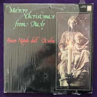Buon Natale Merry Christmas From Itlay Lp Peters International Rare Nm -