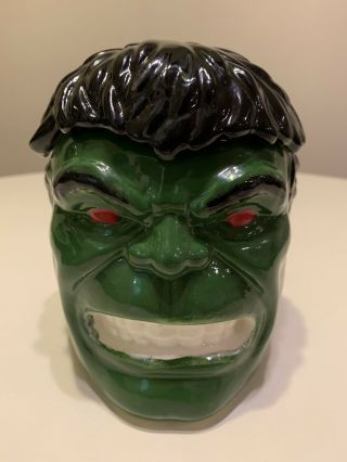 Rare Vintage Marvel The Incredible Hulk Cookie Jar