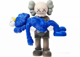 Kaws Gone Companion Figure Brown Blue Fw19 Order Confirmed