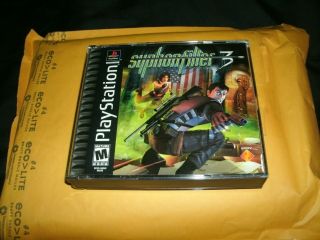 Last One: Syphon Filter 3 Extremely Rare 911 Variant Cover Sony Playstation Ps1