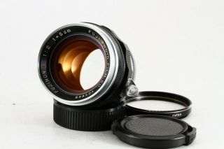 Very Rare Fuji FUJINON 50mm 5cm f2 L Lens,  Leica LTM 39  From Japan 4048 2