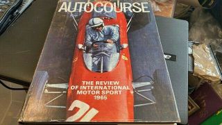 Autocourse - - International Motor Sport 1965 - - - Book - - - Very Rare