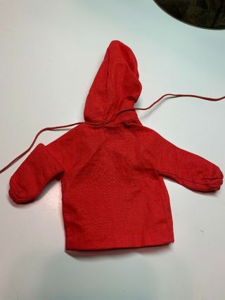 Vintage Tressy Doll Red Hooded Zipper Jacket W Tag 2