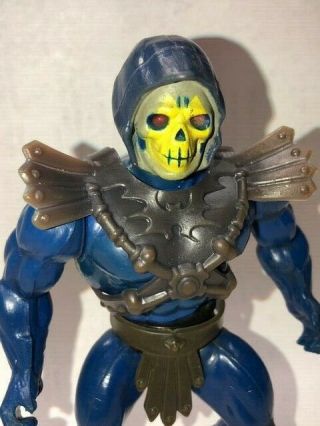 Motu Masters Of The Universe India Leo Toys Skeletor W/original Armor Belt Dark