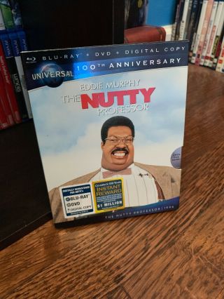 The Nutty Professor (blu - Ray,  Dvd) & Apollo 13 (blu - Ray) Rare Editions