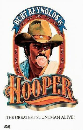 Hooper Dvd 1978 Snap Case Burt Reynolds Oop Rare