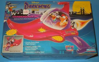 Vintage 1991 Factory Darkwing Duck Thunderquack Jet Misb Never Opened