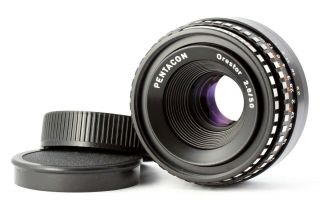RARE M42 Lens PENTACON ORESTOR 50mm f/2.  8 MEYER - OPTIK GÖRLITZ DOMIPLAN 2.  8/50 2