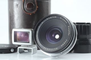 Rare 【exc,  In Case】nikon Nikkor - O 2.  1cm 21mm F4 Lens W/finder From Japan 1136