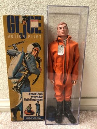 Very Rare Vintage 1964 Gi Joe Hasbro Action Pilot Air Force W/original Box