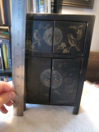 Small Asian Curio Cabinet,  Old