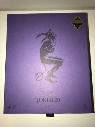 1/6 Hot Toys The Dark Knight The Joker 2.  0 Dx11 Sideshow Exclusive Action Figure