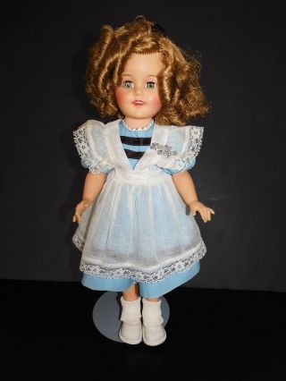 Rare 1950’s Shirley Temple Alice In Wonderland Fairy Tale Heroine Storybook Doll