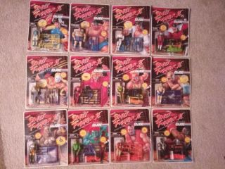 Gi Joe Street Fighter 2 Balrog Sagat Bison Ryu Ken Blanka Complete Set 1993