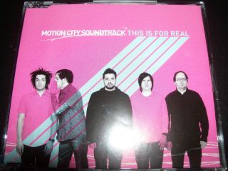 Motion City Soundtrack This Is For Real Rare 3 Track Aust Cd Single Corx225cd