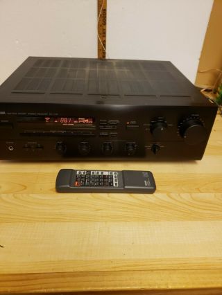 Yamaha Rx - 770 Hifi Stereo Receiver 2 Channel 190 Watts Oem Remote Bundle Rare