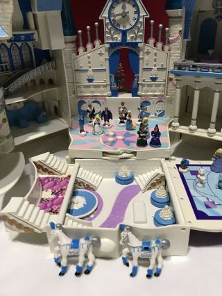 Vintage 1996 Disney Trendmasters Polly Pocket Cinderella Play Castle 2