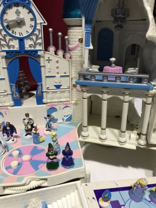 Vintage 1996 Disney Trendmasters Polly Pocket Cinderella Play Castle 3
