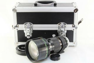 Rare Lens Canon Fd 300mm F/2.  8 S.  S.  C Fluorite W/ Teleconverter Fd 2x & Case
