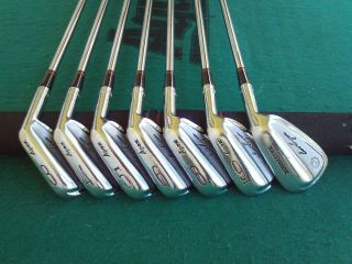 Rare Ben Hogan Apex Iron Set Mens RH Steel Golf Club Irons From A Set 3 - PW 2