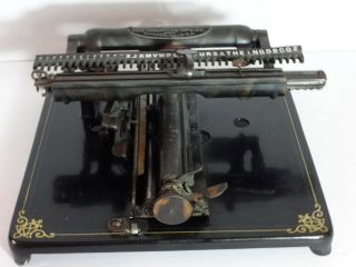 Rare American Typewriter Index 1907 Complete Display Piece