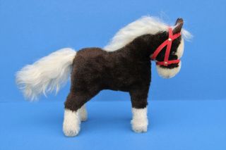 Vintage German Mohair STEIFF FERDY HORSE Pony Toy identity number 1318,  03 Bear 3