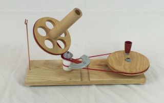 Rare Find Strauch Jumbo Yarn Ball Winder - Wood Hand Crafted Heirloom Quality