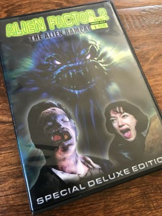 Alien Factor 2: The Alien Rampage (dvd,  2004,  Special Deluxe Edition) Rare