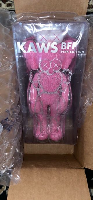 Kaws Pink Bff Pink Edition Vinyl Figure Open Edition