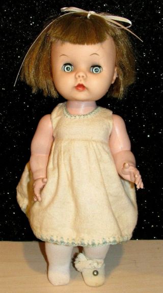 Vintage 1950s R&b Arranbee Littlest Angel Doll 10.  5 " Tall Vinyl Hp Unmarked Doll