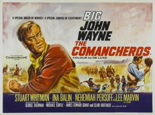 Rare 16mm Feature: The Comancheros (john Wayne / Lee Marvin)